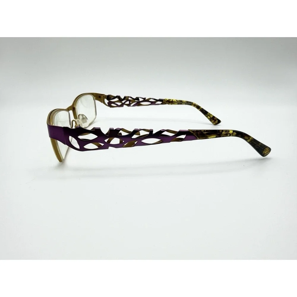 Prodesign Denmark 5140 C.3531 52-17-135 Purple  Eyeglasses Frame Only - Japan